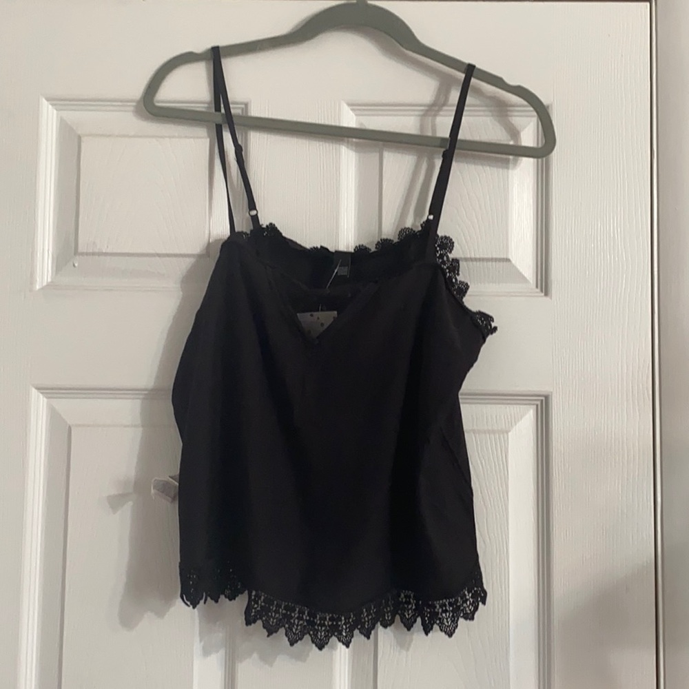 Net fancy tank top